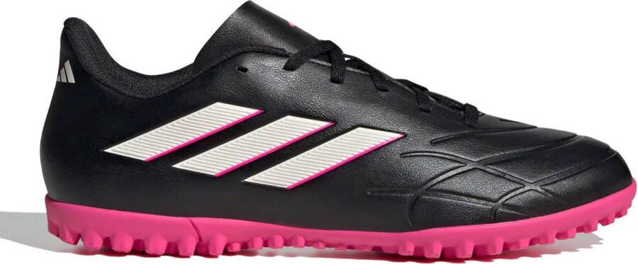 Adidas Performance COPA PURE.4 Turf voetbalschoenen zwart wit fuchsia