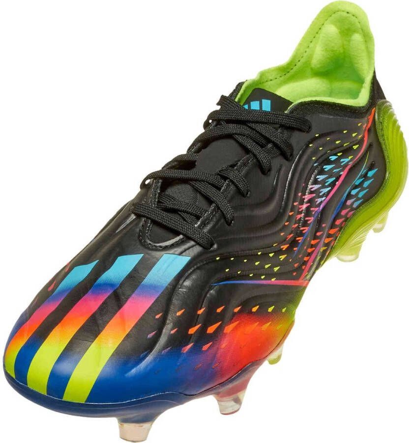 Adidas Copa Sense.1 Gras Voetbalschoenen (FG) Zwart Blauw Geel