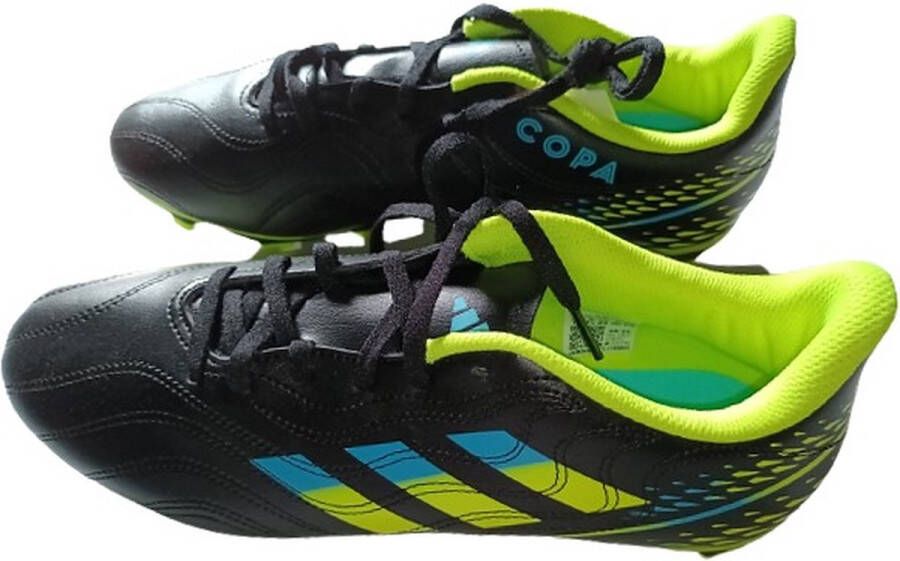 Adidas Copa Sense.4 Gras Kunstgras Voetbalschoenen (FxG) Zwart Blauw Geel - Foto 2