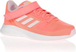 Adidas Hardloopschoenen RUNFALCON 2.0 EL K Kinderen Roze en wit
