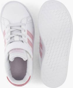 Adidas grand court camouflage sneakers wit kinderen