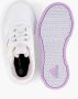 Adidas Sportswear Tensaur sneakers wit lichtblauw lila Jongens Meisjes Imitatieleer 36 2 3 - Thumbnail 15
