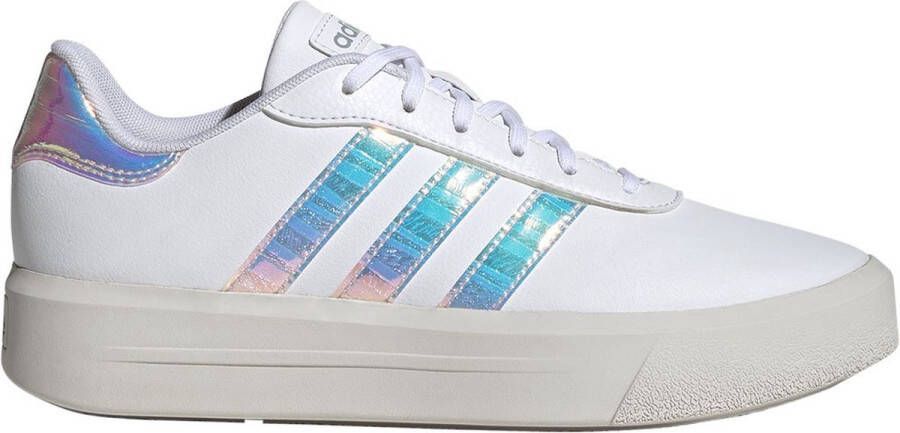 adidas Court Platform Sneakers Wit Vrouw