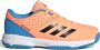 Adidas Court Stabil kinderen Sportschoenen Volleybal Indoor oranje blauw - Thumbnail 1
