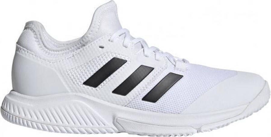 Adidas Court Team Bounce Sportschoenen Volleybal Smashcourt wit