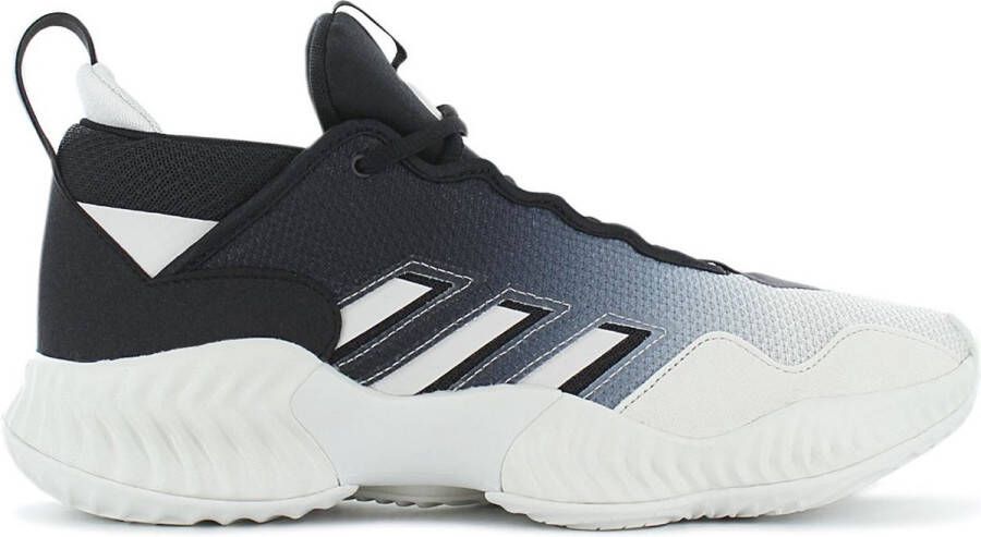 Adidas Performance Court Vision 3 De schoenen van het basketbal Gemengde volwassene Grijs