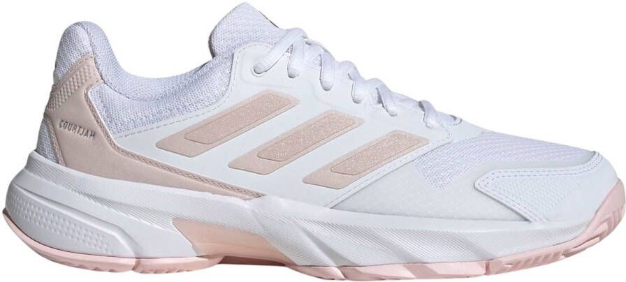 Adidas Courtjam Control 3 Hardcourt Schoenen Wit 1 3 Vrouw