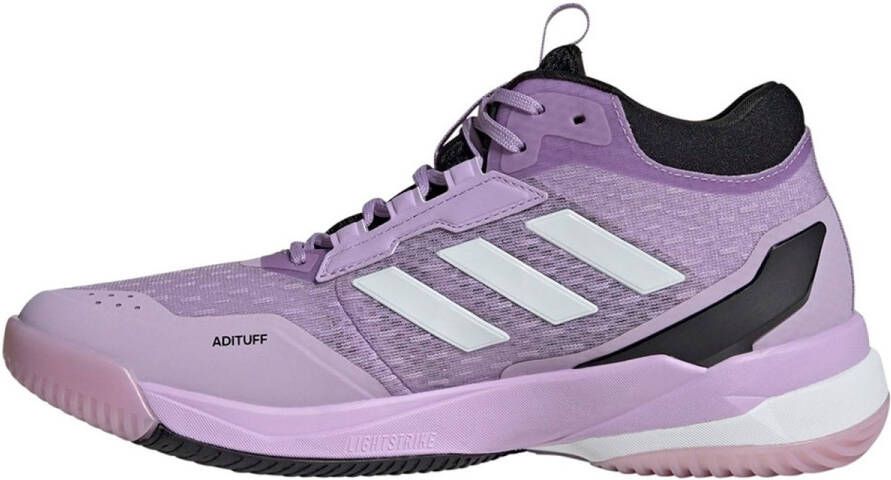 Adidas Crazyflight 6 Mid Indoor Sportschoenen Voor Dames Paars 1 3 Vrouw