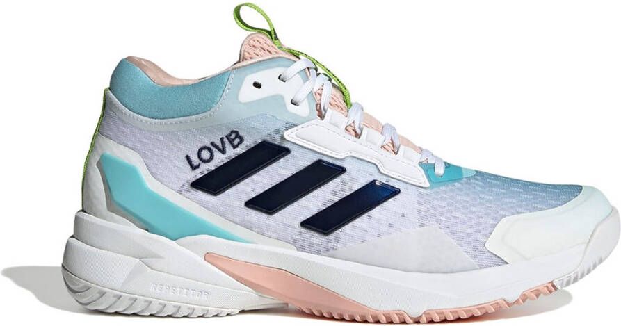 Adidas Crazyflight 6 Mid Indoor Sportschoenen Voor Dames Wit Vrouw
