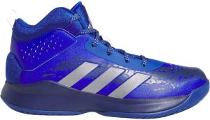 Adidas Cross Em Up 5 Brede Basketbalschoenen Voor Kinderen Blue Kinderen