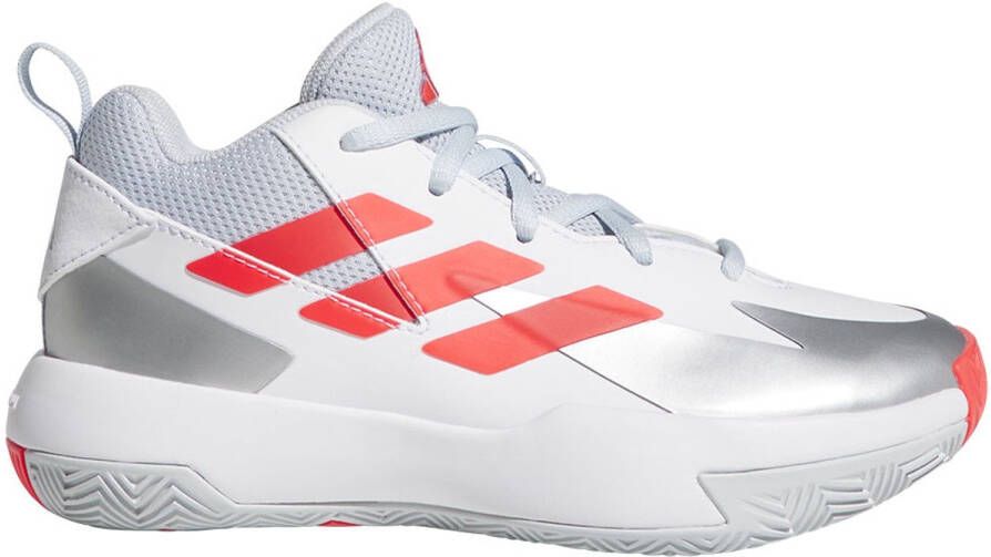 Adidas Cross ´em Up Select Junior Basketbalschoenen Wit 1 2 Man