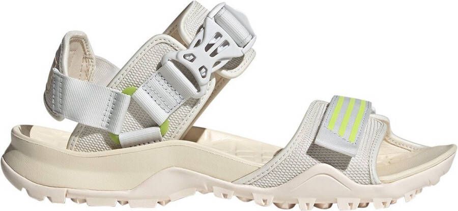 Adidas Cyprex Ultra DLX Sandalen Wonder White Pulse Lime Crystal White