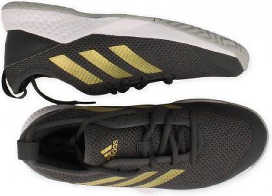 Adidas APAC Halo Multi Court Tennisschoenen Grey Six Gold Metallic Cloud White Dames