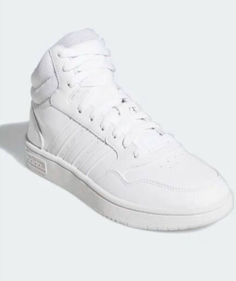 Adidas Sportswear Hoops 3.0 Mid Classic Schoenen Dames Wit