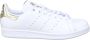 Adidas Originals Stan Smith Shoes Cloud White Cloud White Gold Met.- Dames Cloud White Cloud White Gold Met. - Thumbnail 3