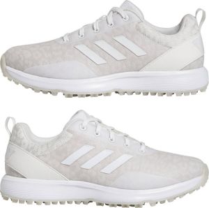 Adidas Dames S2G SL 23 Golfschoen White Print Maat : 38 2 3