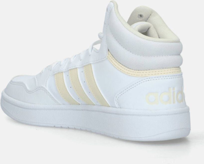 Adidas Hoops 3.0 Mid sneaker wit geel 1 3 Uitneembare zool - Foto 2