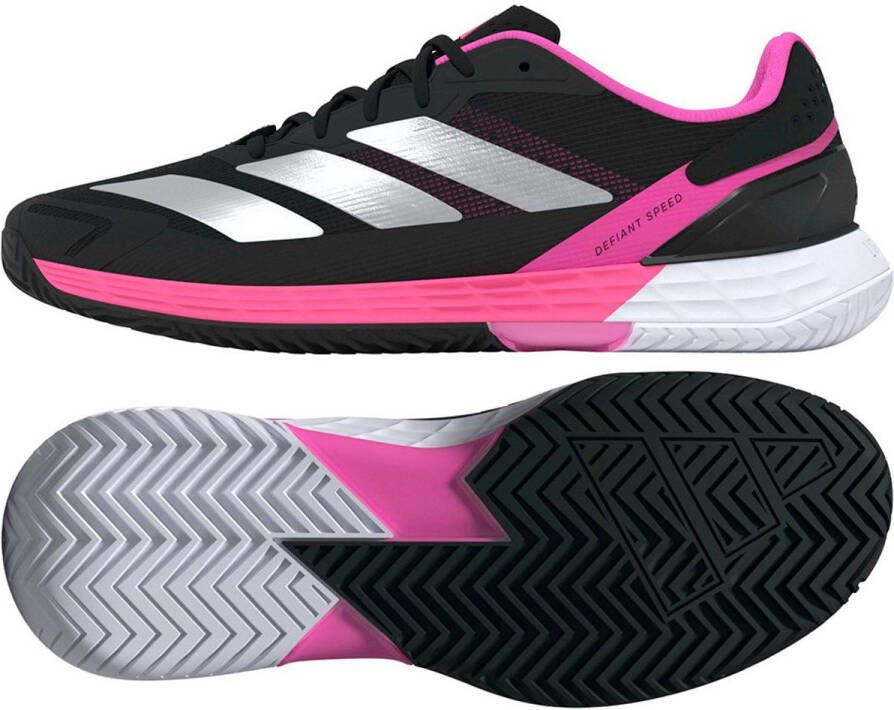 Adidas Defiant Speed 2 Hardcourt Schoenen Zwart Man