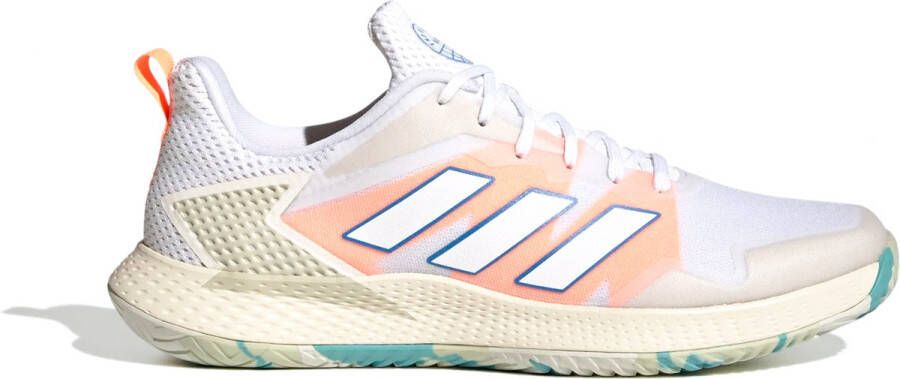 Adidas White And Beige Defiant Speed Gv9520 Shoes