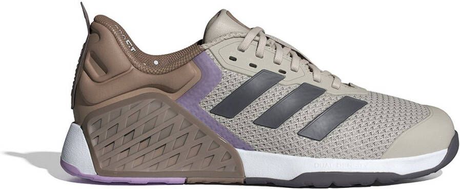 Adidas Dropset 3 Sneakers Dames Beige 1 3 Mesh Synthetisch