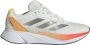 Adidas Performance Duramo SL hardloopschoenen beige wit oranje - Thumbnail 6