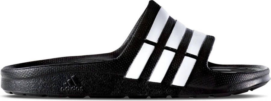 Adidas Duramo Slide Slippers Unisex zwart wit