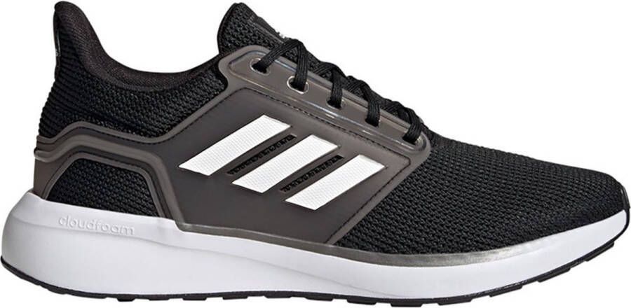 Adidas Performance EQ19 hardloopschoenen zwart wit grijs - Foto 2