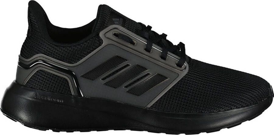 Adidas Performance EQ19 hardloopschoenen zwart wit grijs