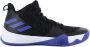 Adidas Explosive Flash Heren Basketbalschoenen Sneakers schoenen Zwart B43615 - Thumbnail 2