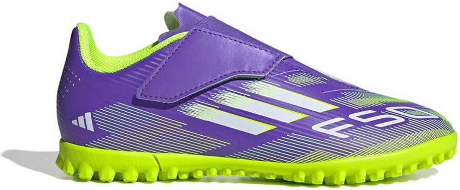 Adidas F50 Club Hook-and-loop Tf Voetbalschoenen Paars