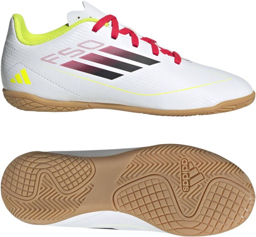 Adidas f50 club in j Zaalvoetbal schoen Wit geel
