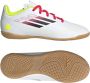 Adidas f50 club in j Zaalvoetbal schoen jongens Wit-Geel - Thumbnail 2
