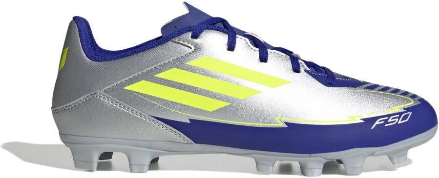 adidas F50 Club Messi Fg mg Voetbalschoenen Zilver