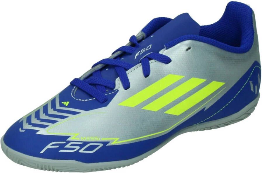 adidas f50 club messi indoor in de kleur grijs
