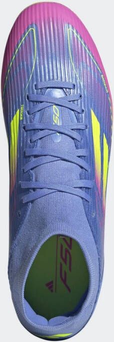 Adidas f50 league fg mg mid Voetbal schoen firm ground heren Blauw