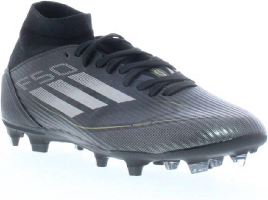 Adidas f50 league mid fg mg Voetbal schoen firm ground heren Zwart