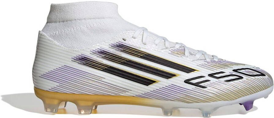 Adidas F50 League Mid Fg mg Voetbalschoenen Wit