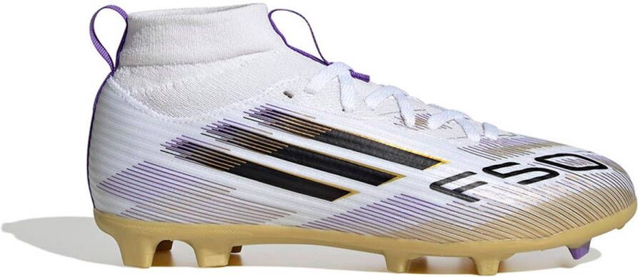 Adidas F50 League Mid Fg mg Voetbalschoenen Wit