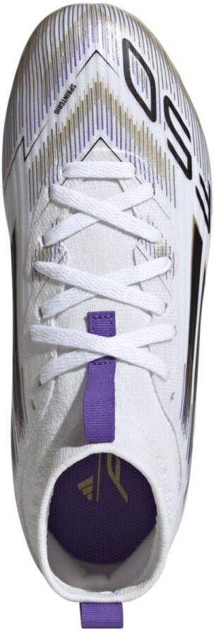 Adidas F50 League Mid Kinder Voetbalschoenen Ji3545 Kleur Wit-multicolour