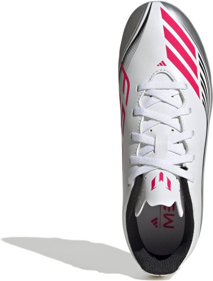 adidas f50 messi club fg mg j Voetbal schoen firm ground jongens Wit