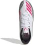 Adidas Perfor ce F50 Messi Club FG MG junior voetbalschoenen wit rood grijs - Thumbnail 2