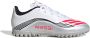 Adidas Perfor ce F50 Messi Club junior voetbalschoenen wit rood grijs - Thumbnail 2