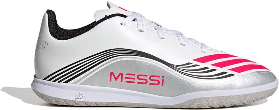 adidas F50 Messi Club Zaalschoenen Wit