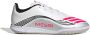 Adidas Perfor ce F50 Messi Club junior voetbalschoenen wit rood grijs - Thumbnail 2