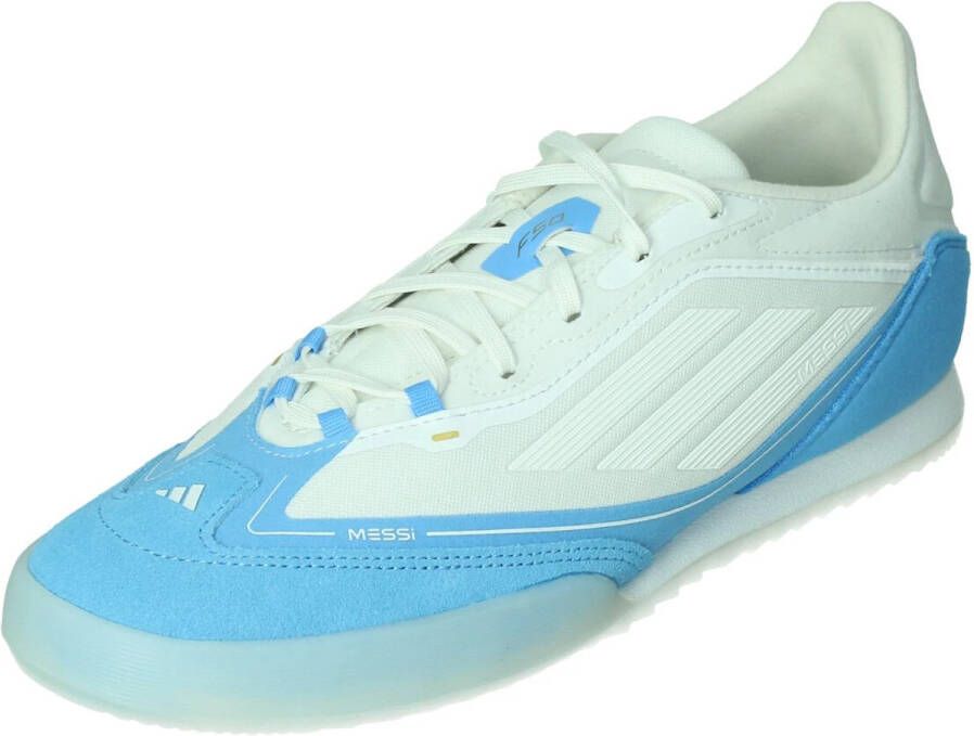Adidas F50 Messi Freestyle 24 Zaalschoenen Wit Blauw