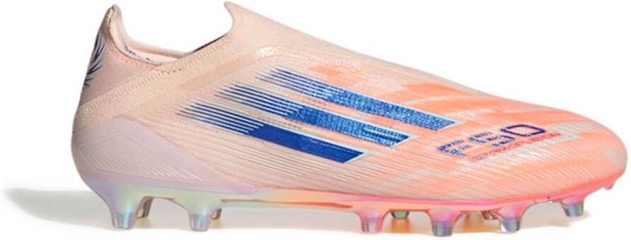 Adidas F50 Sparkfusion Elite Laceless Fg ag Voetbalschoenen Voor Dames Oranje
