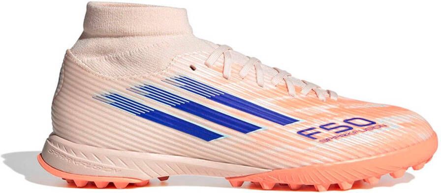 Adidas F50 Sparkfusion League Tf Voetbalschoenen Voor Dames Beige
