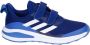 Adidas FortaRun Double Strap Hardloopschoenen Victory Blue Cloud White Focus Blue Kind - Thumbnail 1