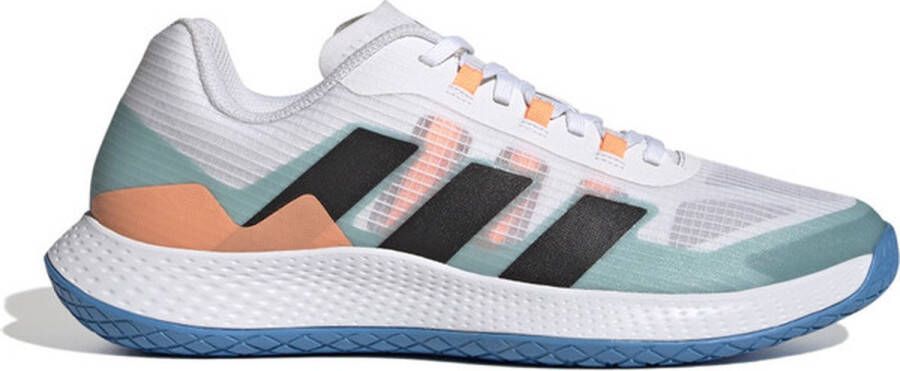 Adidas Forcebounce 2.0 Sportschoenen Volleybal Indoor wit blauw