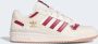 Adidas Forum Low CL 2 3 Bordeaux Rood Creme White sneakers unisex - Thumbnail 1